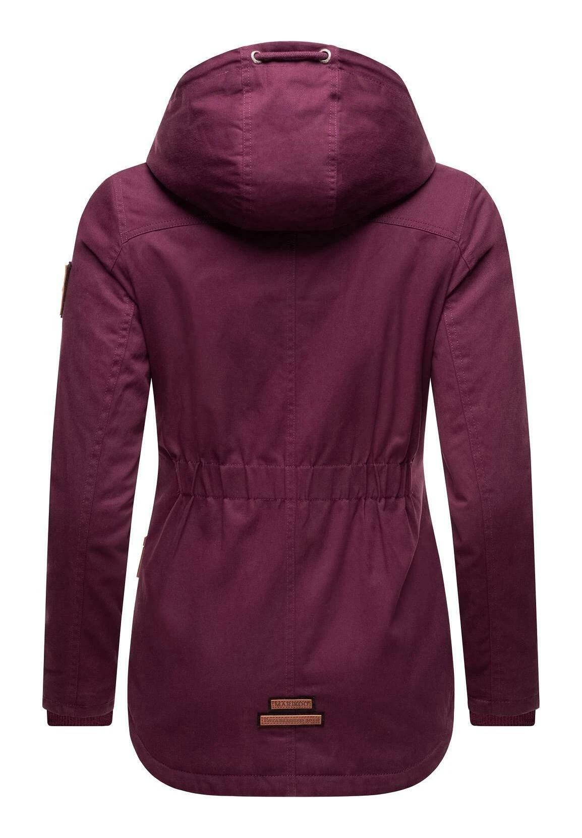 Marikoo Bikoo - Winterjas - Dark Red Melange 9 Marikoo Bikoo - Winterjas - Dark Red Melange - Afbeelding 7