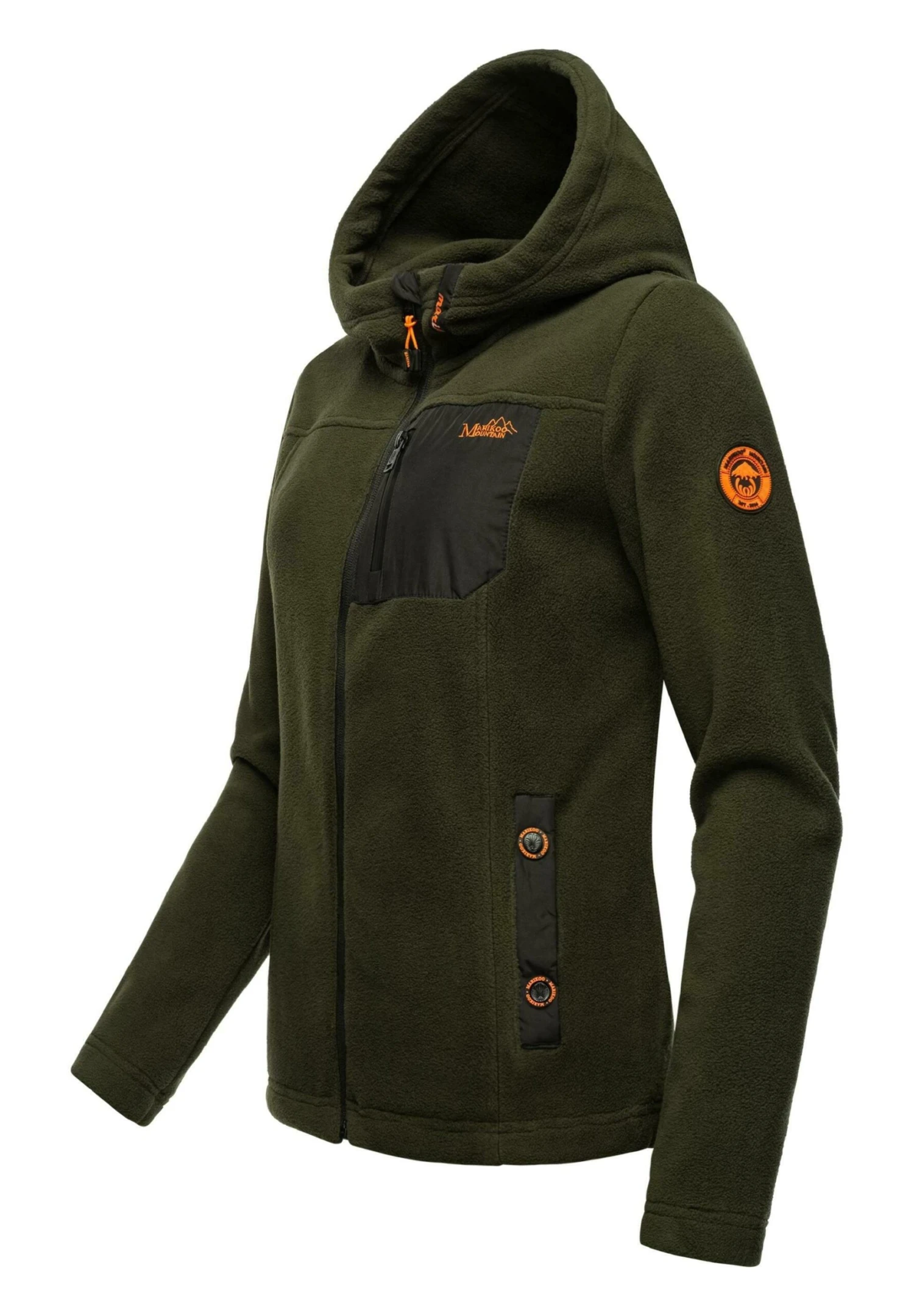 Marikoo Mount Iwaki - Fleecejas - Olive 4 Marikoo Mount Iwaki - Fleecejas - Olive - Afbeelding 2