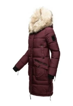 Marikoo Chaskaa - Winterjas - Dark Red Melange -Marikoo a1784c43fc014f7d92217fa4915eb9ec