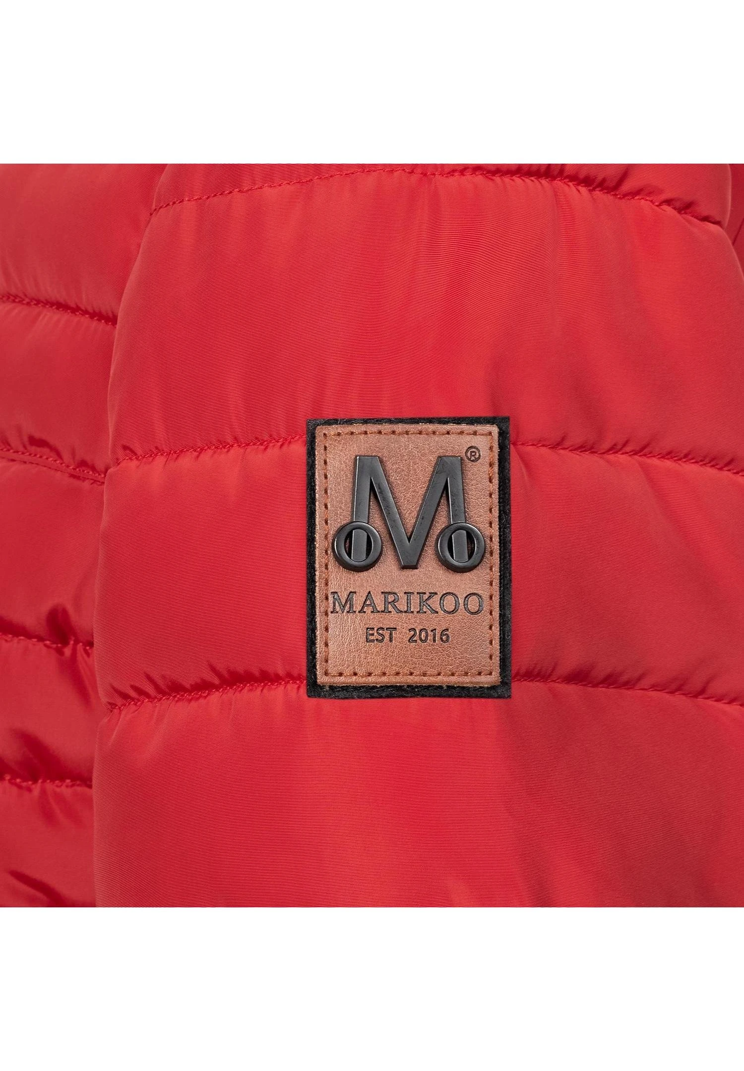 Marikoo Amber - Winterjas - Red 7 Marikoo Amber - Winterjas - Red - Afbeelding 5