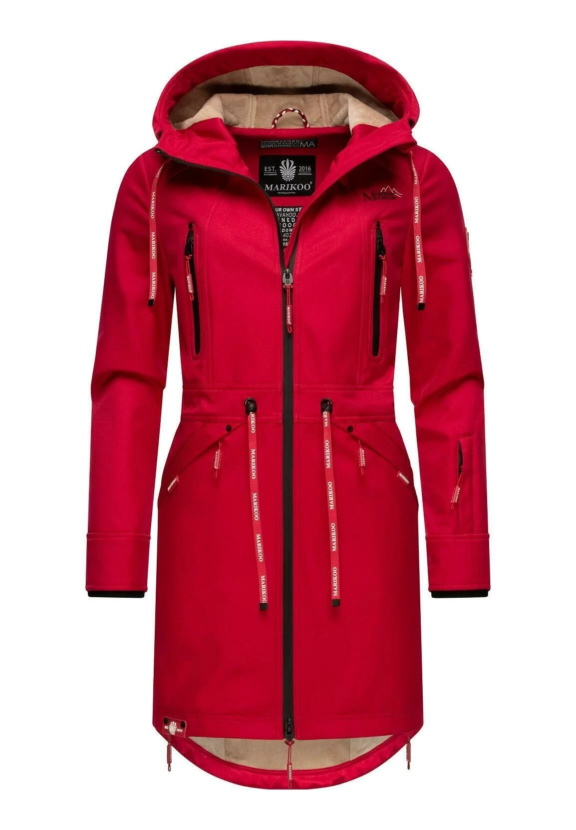 Marikoo Racquelle - Parka - Fuchsia 3 Marikoo Racquelle - Parka - Fuchsia