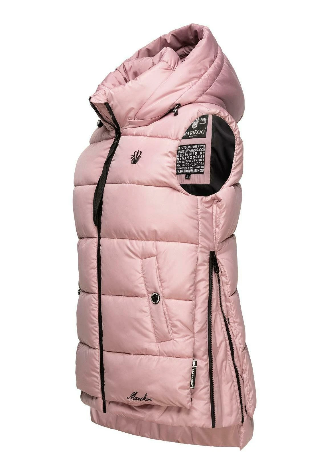 Marikoo Zarinaa - Bodywarmer - Powder Rose 8 Marikoo Zarinaa - Bodywarmer - Powder Rose - Afbeelding 6