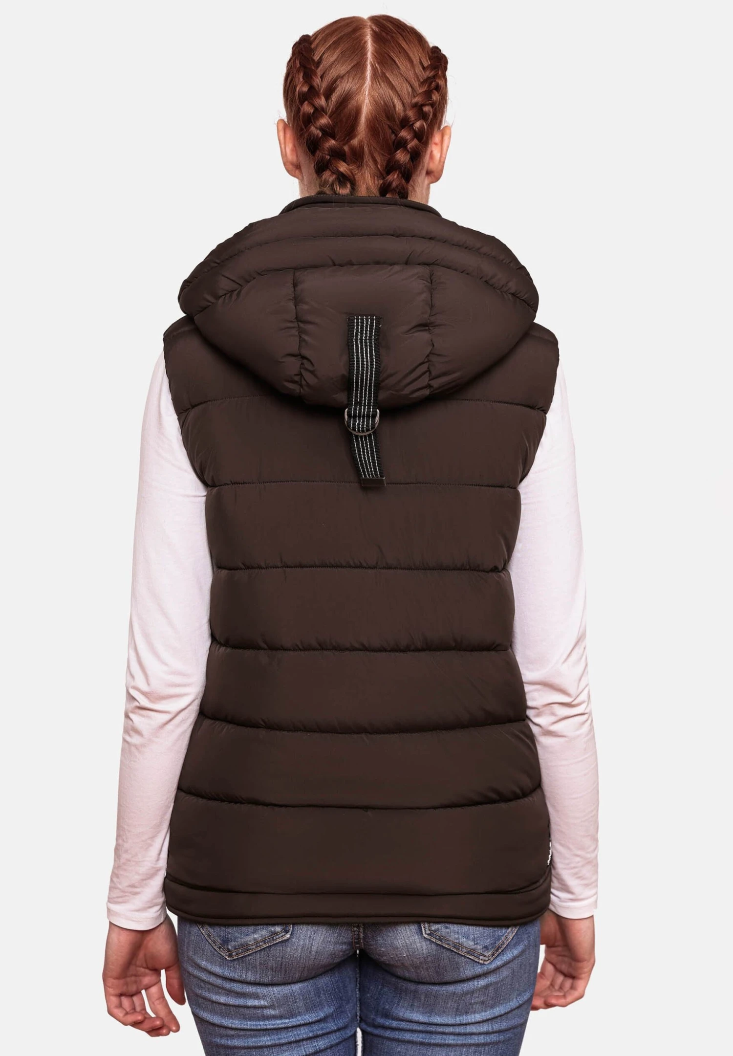 Marikoo Taisaa - Bodywarmer - Dark Choco 4 Marikoo Taisaa - Bodywarmer - Dark Choco - Afbeelding 2
