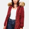 Marikoo Karmaa - Winterjas - Blood Red -Marikoo b14adbc7c15e422bb7b6483257c80208
