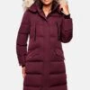 Marikoo Winterjas - Dark Red Melange 1 Marikoo Winterjas - Dark Red Melange -Marikoo b2d4b57381b7402c82a9c52d53656783