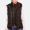 Marikoo Taisaa - Bodywarmer - Dark Choco -Marikoo b3b2a4808cec435dabb6a13b02513b3e