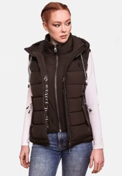 Marikoo Taisaa - Bodywarmer - Dark Choco