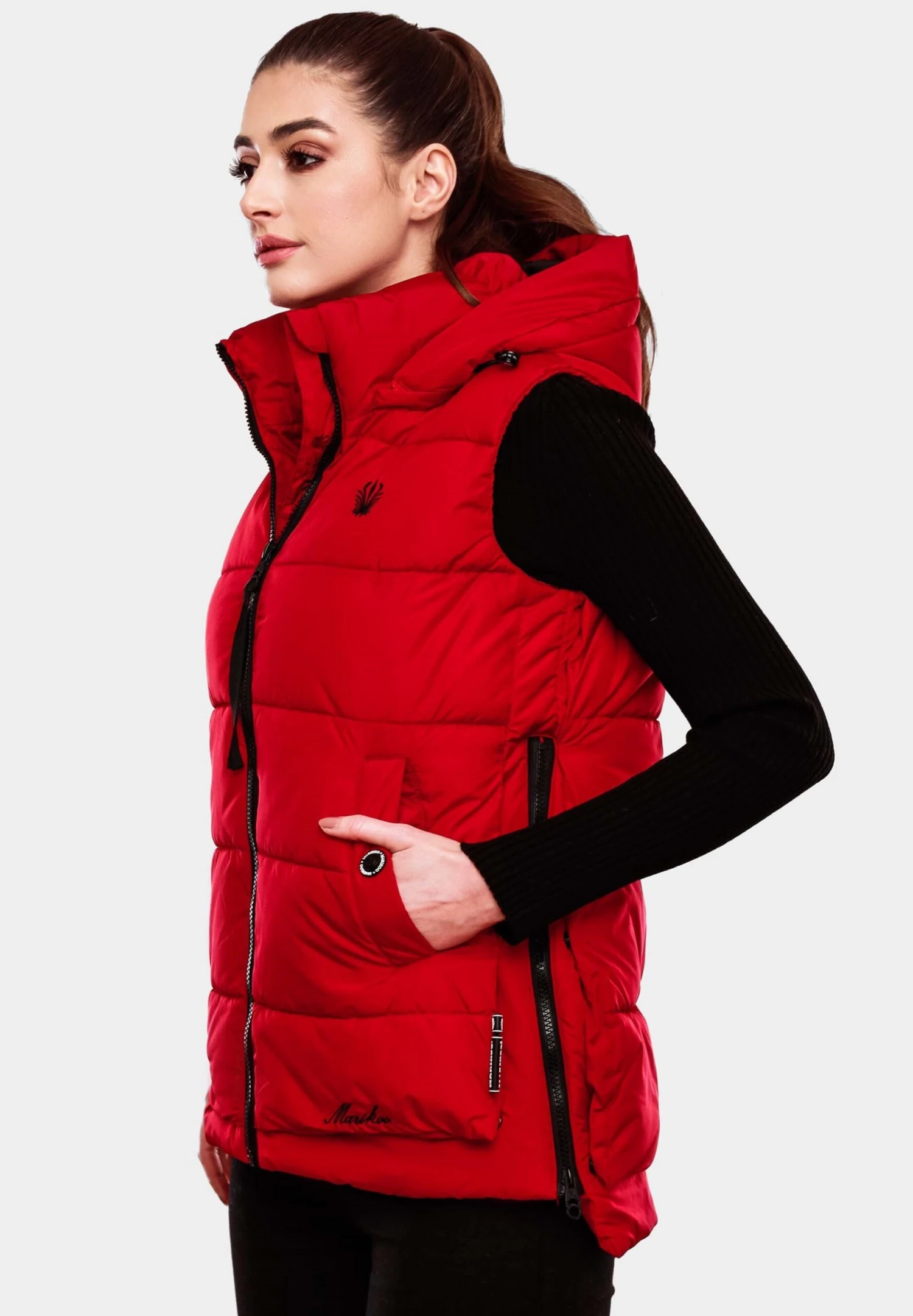 Marikoo Zarinaa - Bodywarmer - Red 5 Marikoo Zarinaa - Bodywarmer - Red - Afbeelding 3