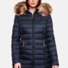 Marikoo Stepp - Winterjas - Dark Blue -Marikoo b5ec5b78a7a24bb3a061916c872da923