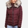 Marikoo Lerikaa - Winterjas - Dark Red Melange 2 Marikoo Lerikaa - Winterjas - Dark Red Melange -Marikoo b5fe37e76e814534b96aa53114b53842