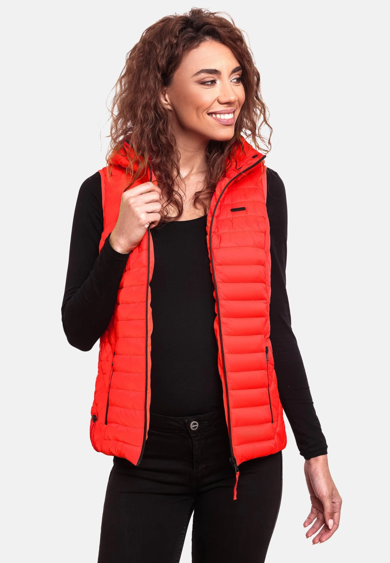 Marikoo Hasenpfote - Bodywarmer - Neon Coral 6 Marikoo Hasenpfote - Bodywarmer - Neon Coral - Afbeelding 4