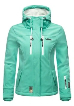 Marikoo Funktions - Outdoorjas - Aqua Green -Marikoo bac88210e3ea413692ff08c5d6003858