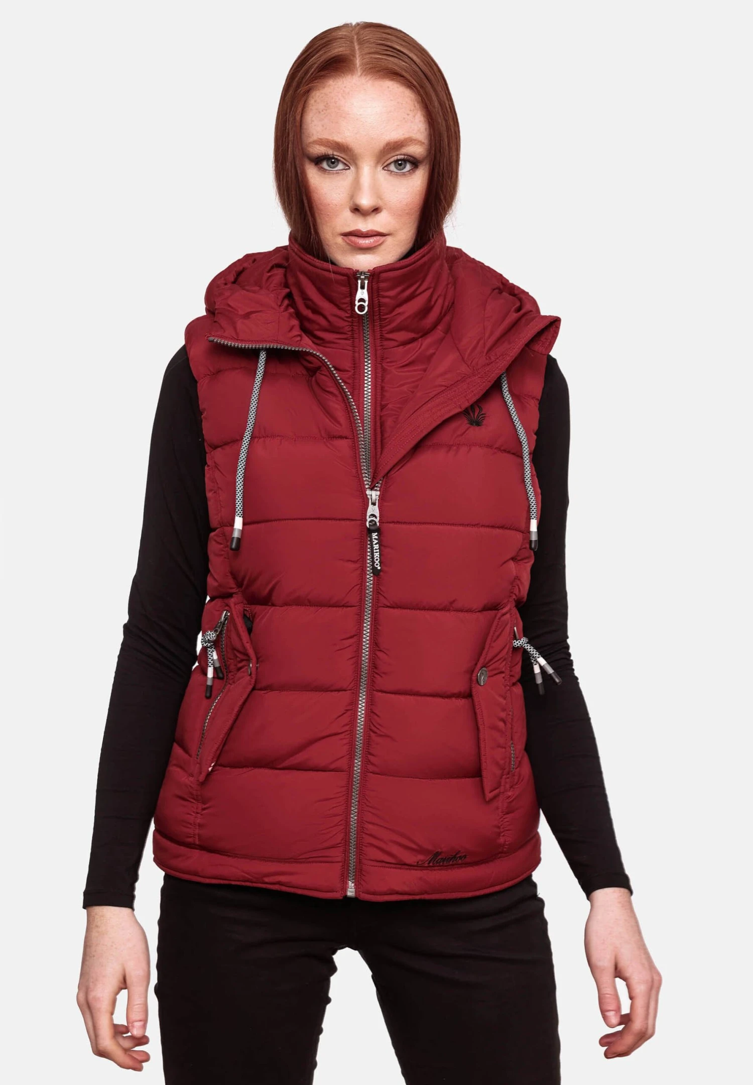 Marikoo Taisaa - Bodywarmer - Blood Red 3 Marikoo Taisaa - Bodywarmer - Blood Red