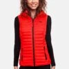 Marikoo Hasenpfote - Bodywarmer - Neon Coral -Marikoo bdc1e3370a784d3ba2ab68bdd129ec40