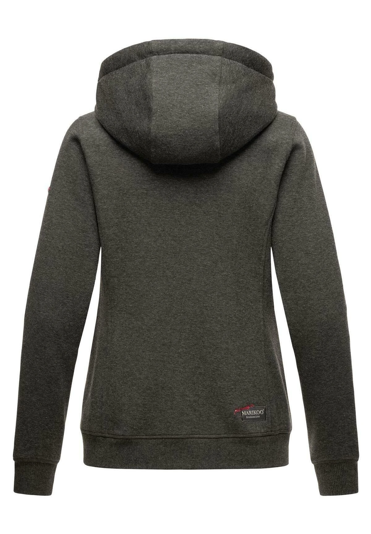 Marikoo Setsunaa - Sweater Met Rits - Darkgreymelange 6 Marikoo Setsunaa - Sweater Met Rits - Darkgreymelange - Afbeelding 4