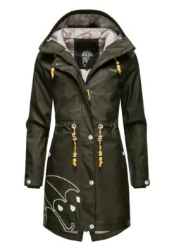 Marikoo Dancing Umbrella - Regenjas - Dark Olive 11 Marikoo Dancing Umbrella - Regenjas - Dark Olive -Marikoo c5aeb8f88084476a91bfef4e78149bda