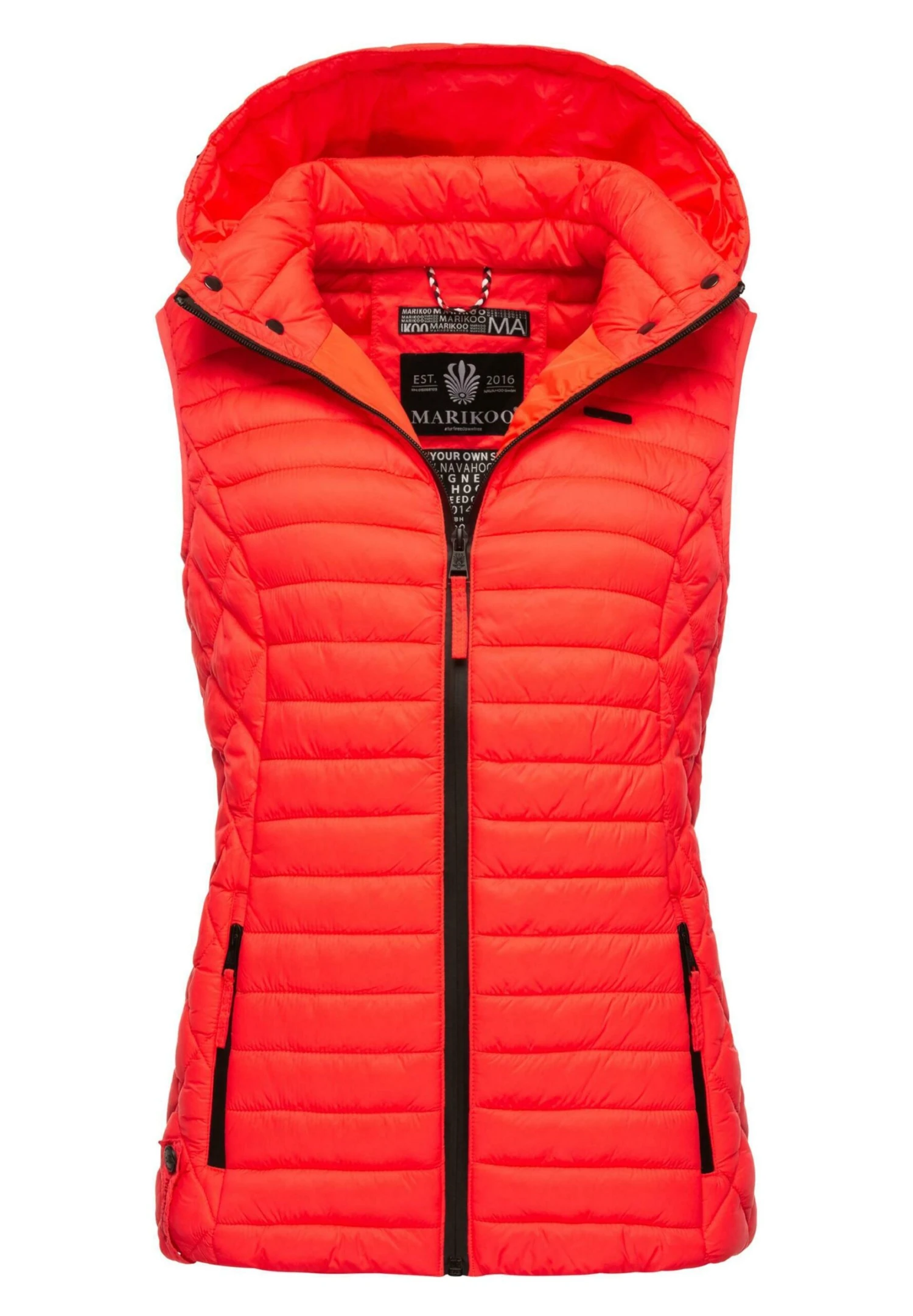 Marikoo Hasenpfote - Bodywarmer - Neon Coral 10 Marikoo Hasenpfote - Bodywarmer - Neon Coral - Afbeelding 8