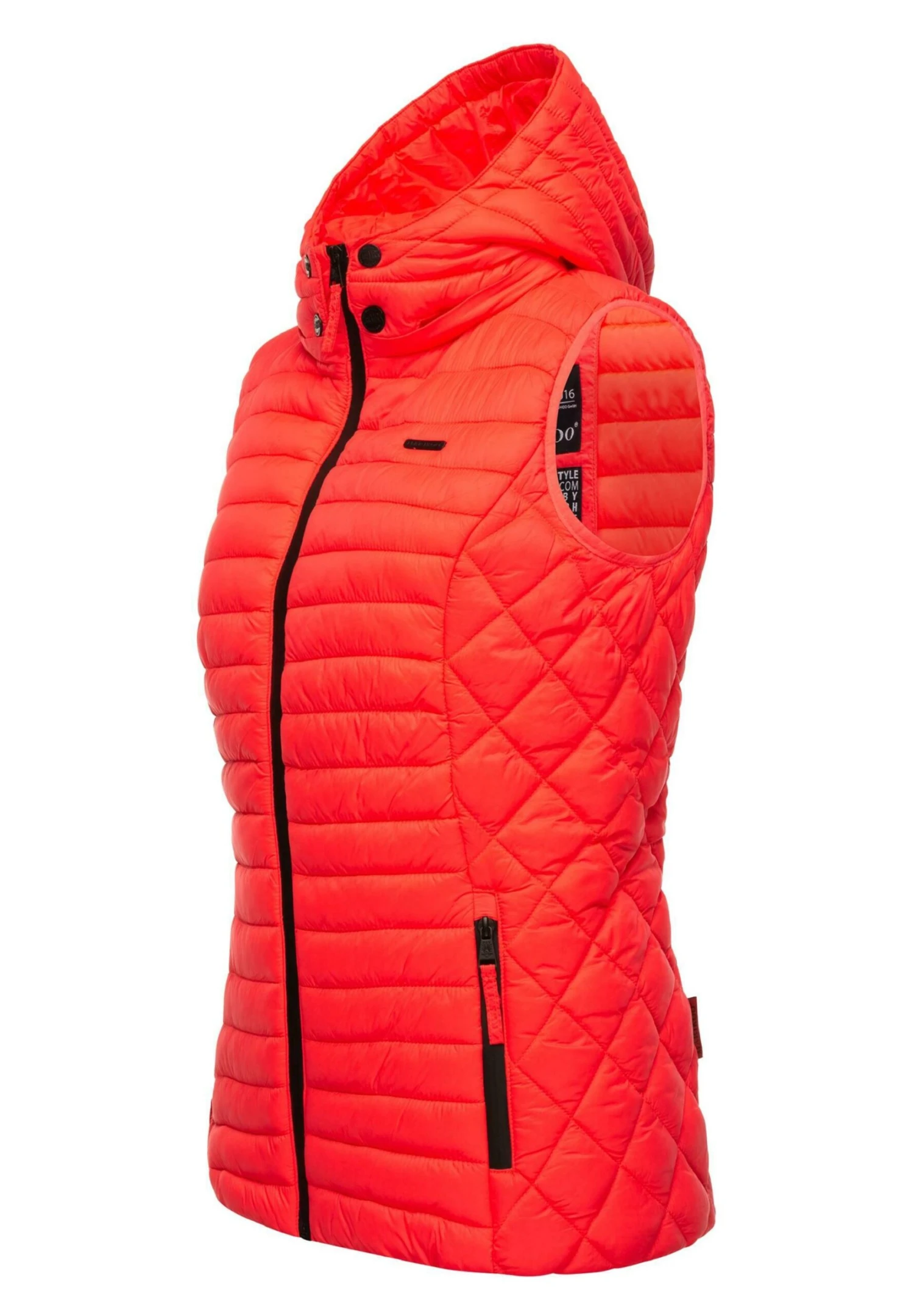 Marikoo Hasenpfote - Bodywarmer - Neon Coral 11 Marikoo Hasenpfote - Bodywarmer - Neon Coral - Afbeelding 9