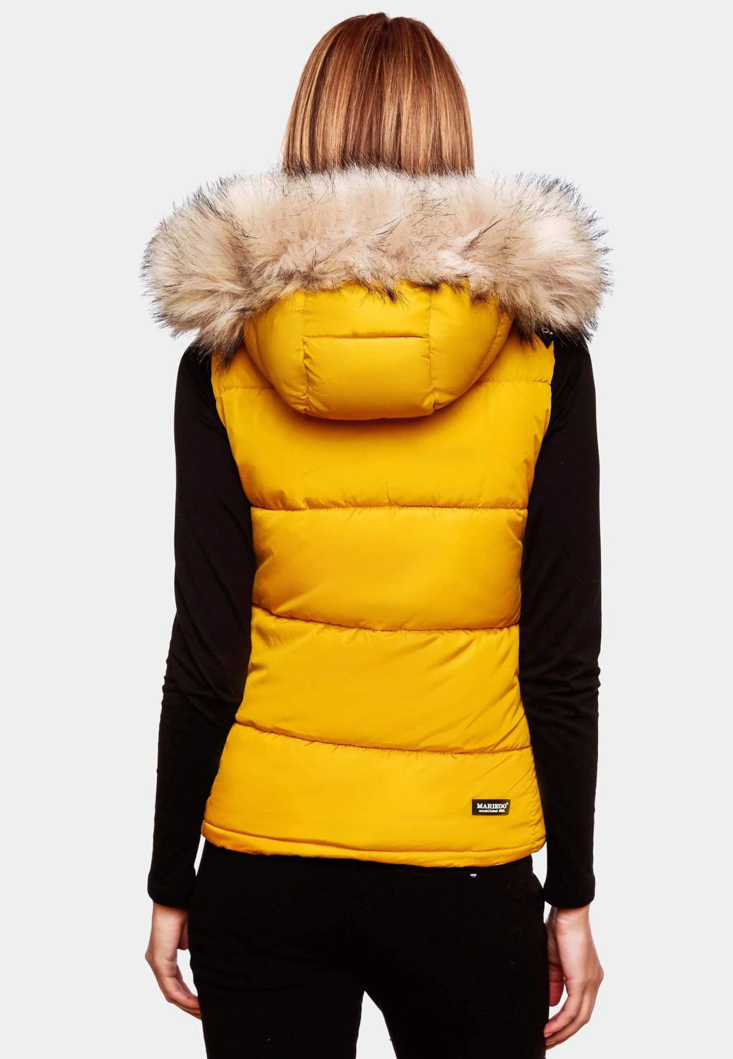 Marikoo Bodywarmer - Yellow 4 Marikoo Bodywarmer - Yellow - Afbeelding 2