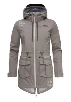 Marikoo Ulissaa - Regenjas - Grey -Marikoo d1efe284edb94eb595ce251dd1726f82