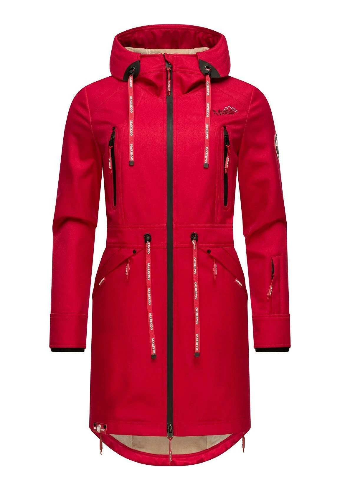 Marikoo Racquelle - Parka - Fuchsia 7 Marikoo Racquelle - Parka - Fuchsia - Afbeelding 5