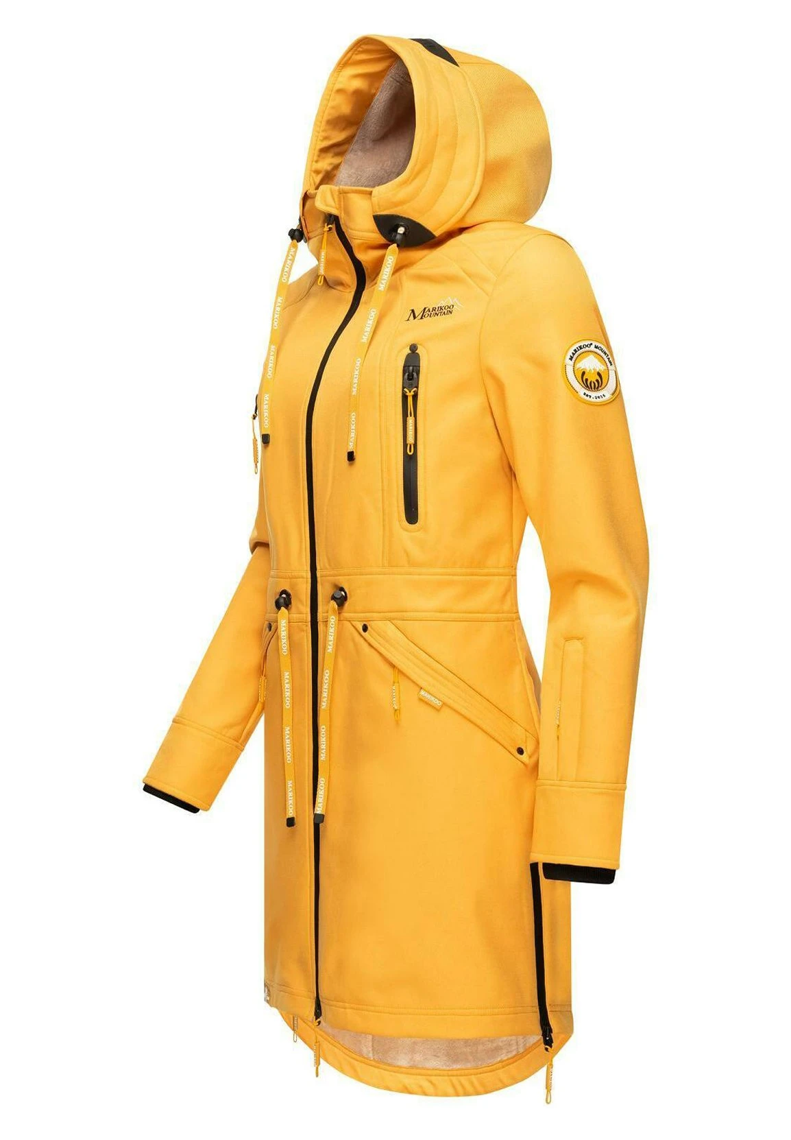 Marikoo Racquelle - Parka - Amber Yellow 9 Marikoo Racquelle - Parka - Amber Yellow - Afbeelding 7