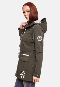 Marikoo Ulissaa - Regenjas - Dark Grey -Marikoo d7d0823883dd4e489adf805ee133e672