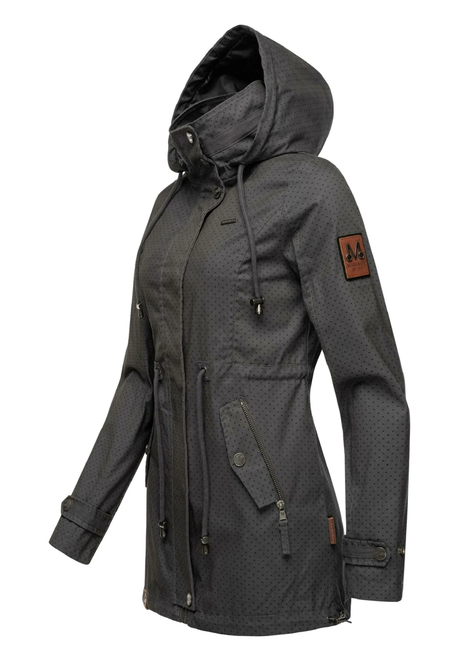 Marikoo Nyokoo - Parka - Anthracite 6 Marikoo Nyokoo - Parka - Anthracite - Afbeelding 4