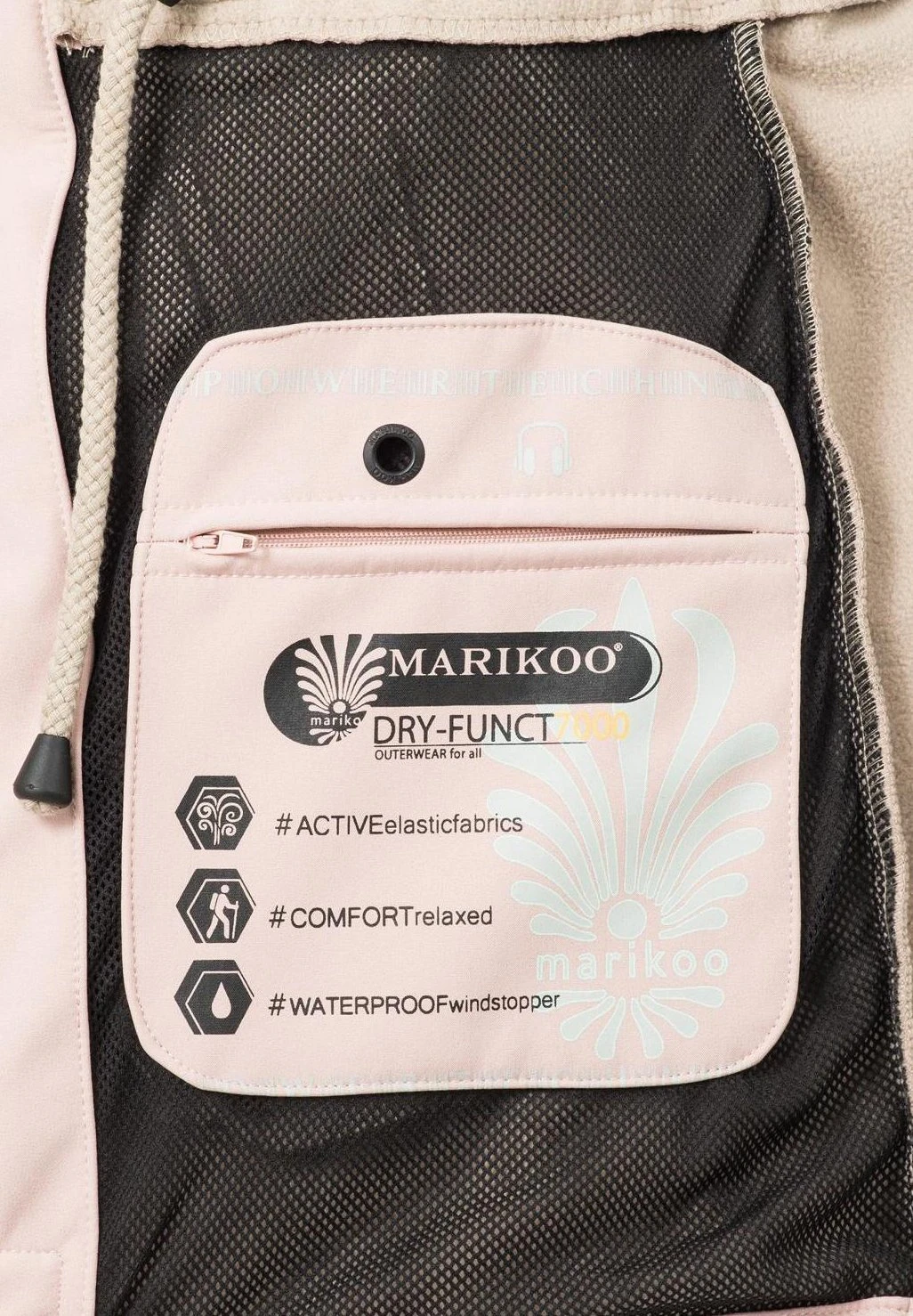 Marikoo Zimtzicke - Parka - Pink 10 Marikoo Zimtzicke - Parka - Pink - Afbeelding 8