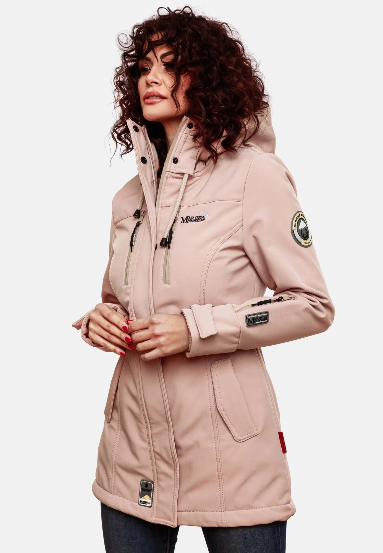 Marikoo Zimtzicke - Parka - Pink 5 Marikoo Zimtzicke - Parka - Pink - Afbeelding 3