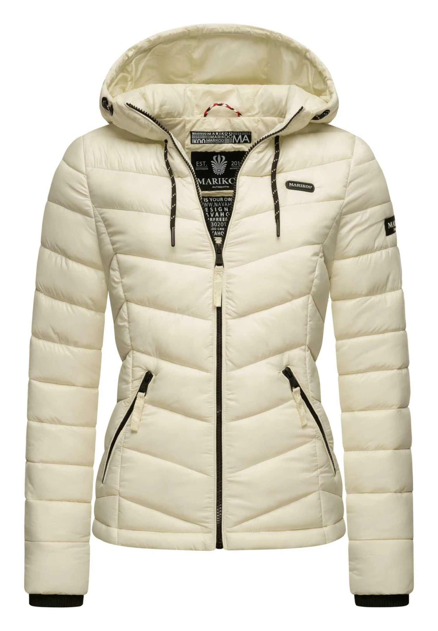 Marikoo Kuala - Jas - Offwhite 7 Marikoo Kuala - Jas - Offwhite - Afbeelding 5