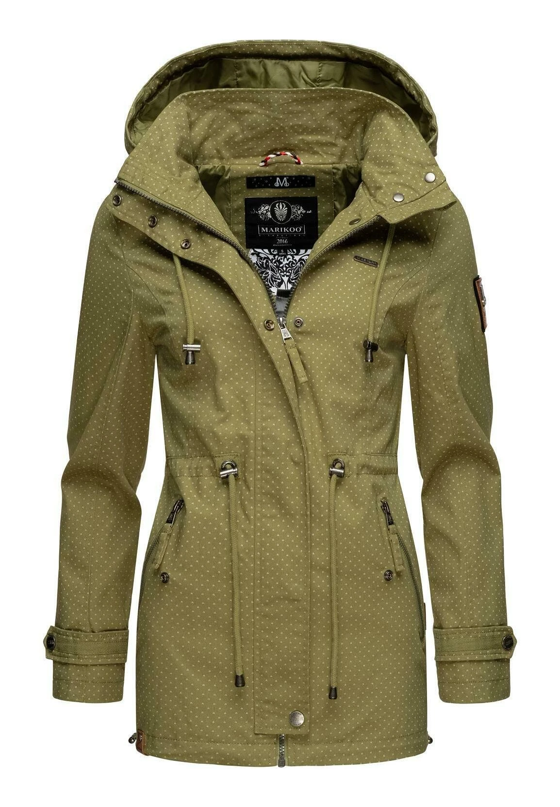 Marikoo Nyokoo - Parka - Green Dots 3 Marikoo Nyokoo - Parka - Green Dots