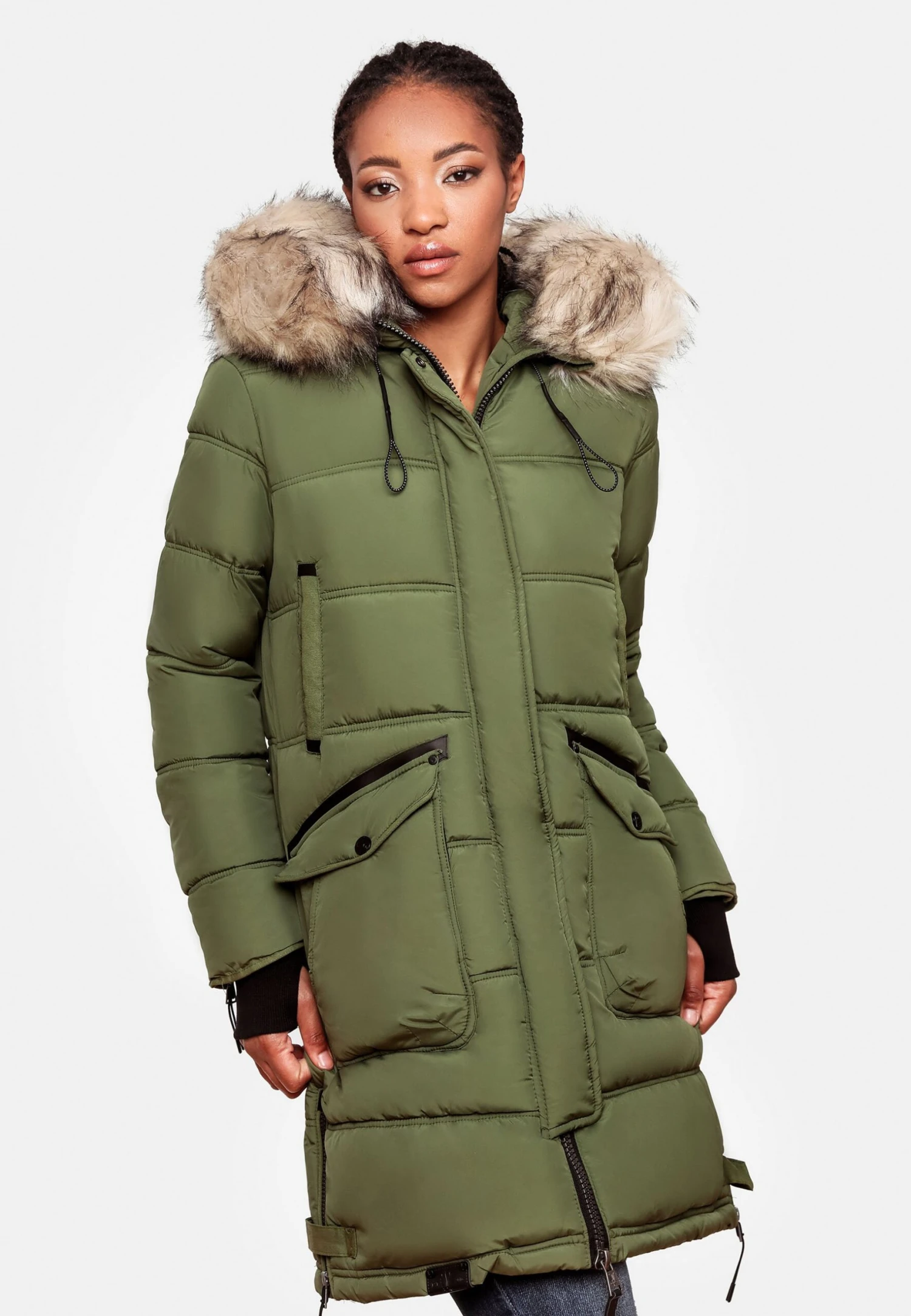 Marikoo Chaskaa - Winterjas - Olive 3 Marikoo Chaskaa - Winterjas - Olive