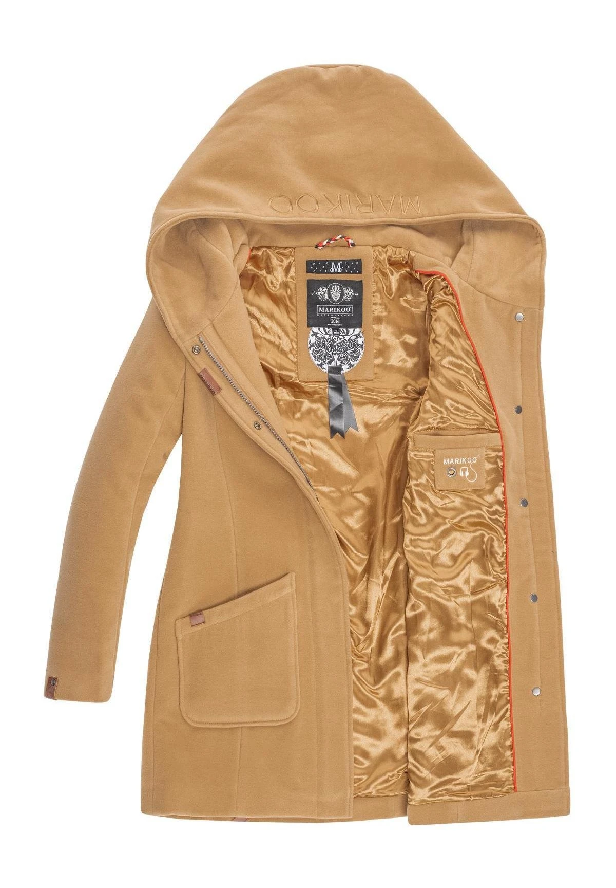 Marikoo Winterjas - Braun 7 Marikoo Winterjas - Braun - Afbeelding 5