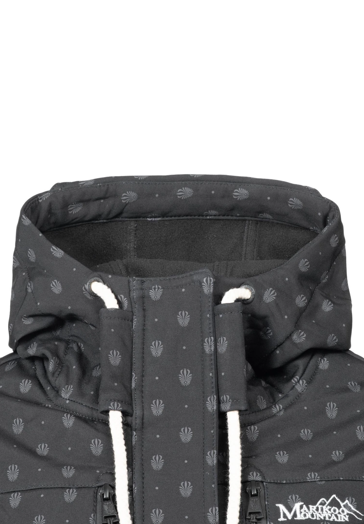 Marikoo Zimtzicke - Parka - Black Melange 8 Marikoo Zimtzicke - Parka - Black Melange - Afbeelding 6