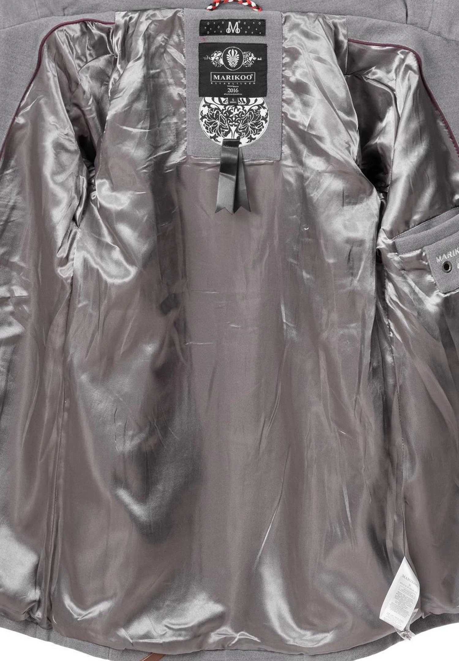 Marikoo Winterjas - Grey 8 Marikoo Winterjas - Grey - Afbeelding 6