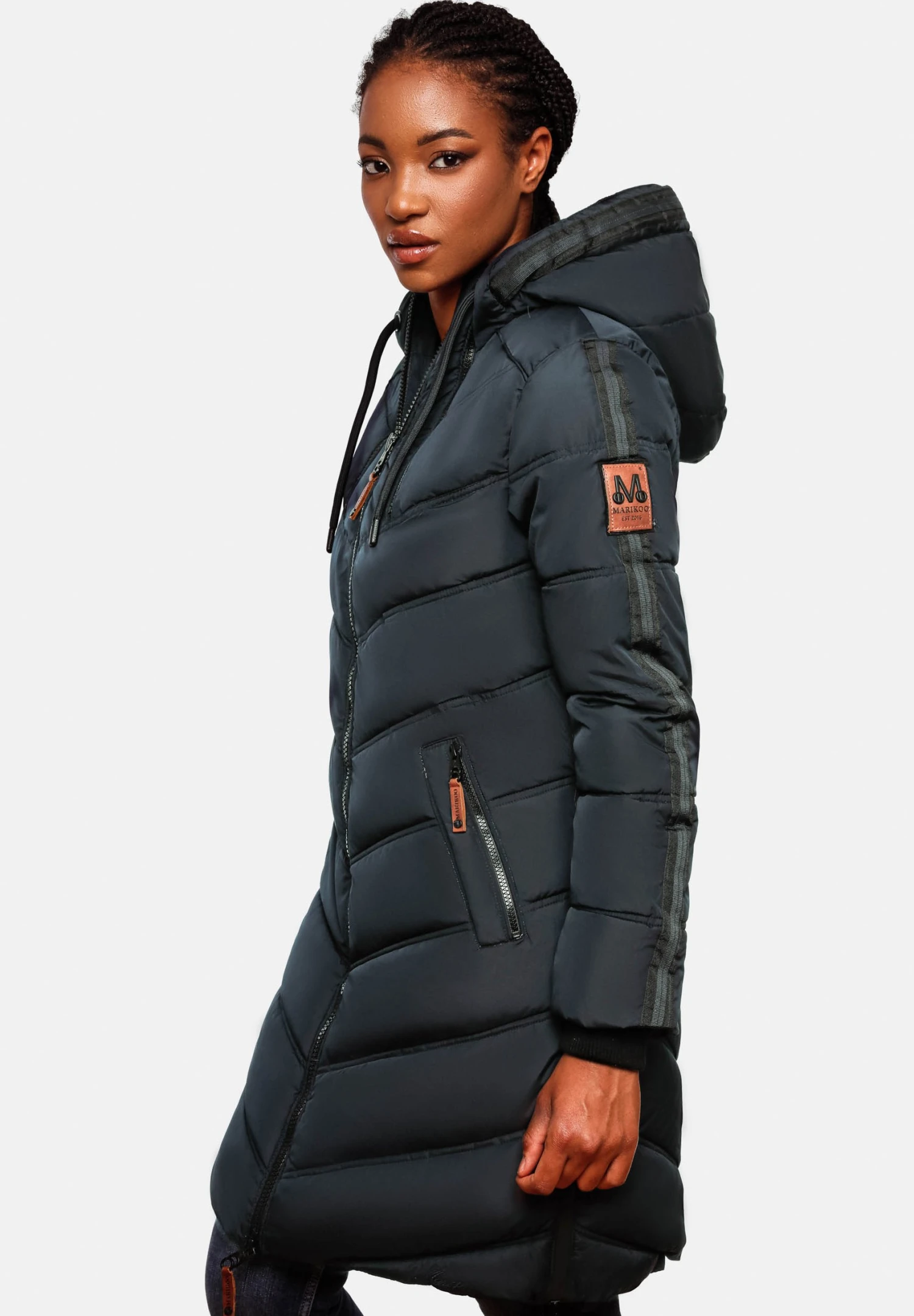 Marikoo Armasa - Winterjas - Blau 9 Marikoo Armasa - Winterjas - Blau - Afbeelding 7